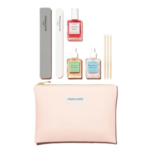 Manucurist Active Discovery Kit - Set de Manicura - Set de Cuidado de Uñas, Vegano y Fabricado en Francia: 1 Lima de Uñas, 1 Pulidor de Uñas, 1