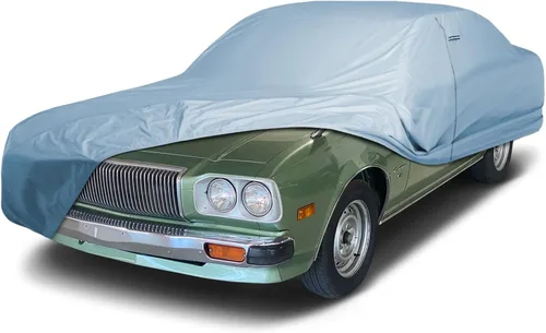 Vista 196 de iCarCover Funda de automóvil personalizada de alta calidad para Mazda 1200 1970, resistente, impermeable, para todo tipo de clima, lluvia, nieve