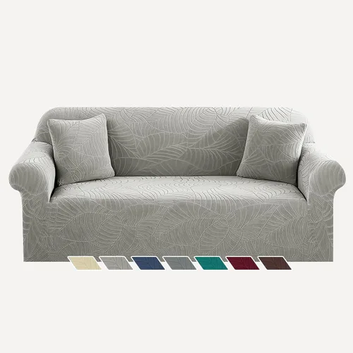 Vista 66 de YEMYHOM - Funda para sofá con diseño de jacquard, funda de gran elasticidad para sala de estar, funda de sillón a prueba de perros y gatos