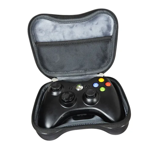 Vista 4 de Hermitshell Travel EVA Protective Case Carrying Pouch Cover Bag Compact size Fits Microsoft Xbox 360 Wireless Controller