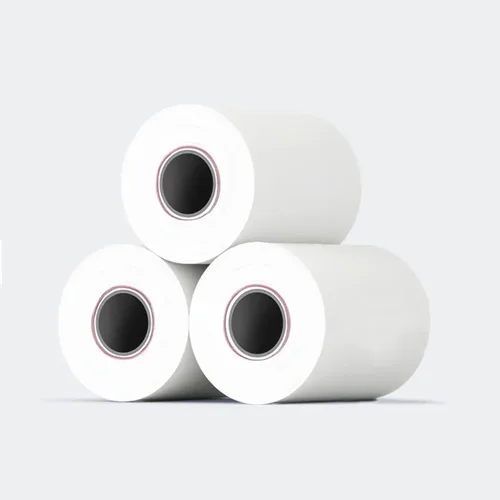 Vista 17 de MFLABEL 2 rollos de 0,6 cm x 15,2 metros de papel térmico para caja registradora, POS, Papel de recibo para tarjeta de crédito, 5 rollos