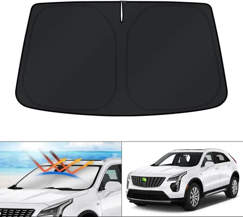 Vista 134 de KUST Parasol para parabrisas para Chevy Malibu 2013 2014 2015 accesorios de ventana cubierta solar plegable bloquea los rayos UV mantener el coche