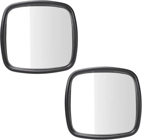 Vista 149 de TRQ Conjunto de 2 piezas de espejo lateral para conductor y pasajero, ajuste eléctrico, sin calefacción, sin memoria, color negro, compatible