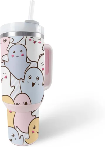 Vista 42 de MightySkins Skin - Vaso de vinilo compatible con Stanley The Quencher H2.0 FlowState de 40 onzas, joya morada, protectora, duradera y única, fácil