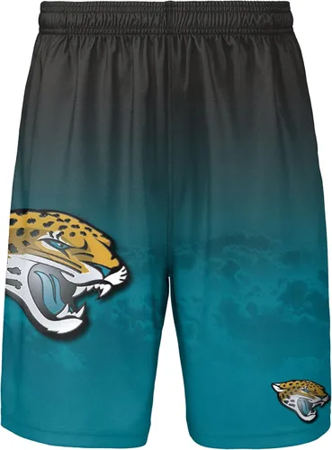 Vista 33 de FOCO Mens NFL Football Team Logo Gradient Big Logo Training Shorts