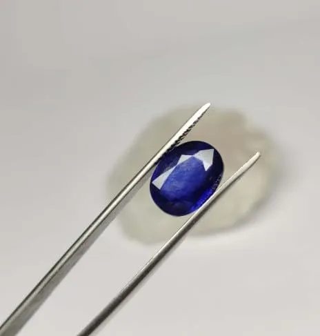 Vista 7 de Blue Sapphire Natural Gemstones Cut Stone Sapphire Healing Crystals, Oval Energy Stone, Jewelry Making Birthstone Blue Crystals Assorted Loose