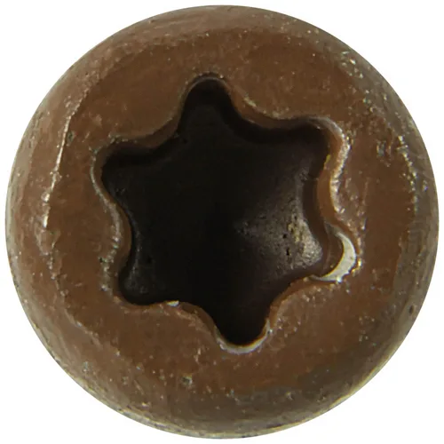 Vista 15 de Tornillo de madera compuesto gris castillo de 2-3/4 pulgadas, cabeza de accionamiento Torx/Star Drive Head - Recubierto Exterior - Compatible