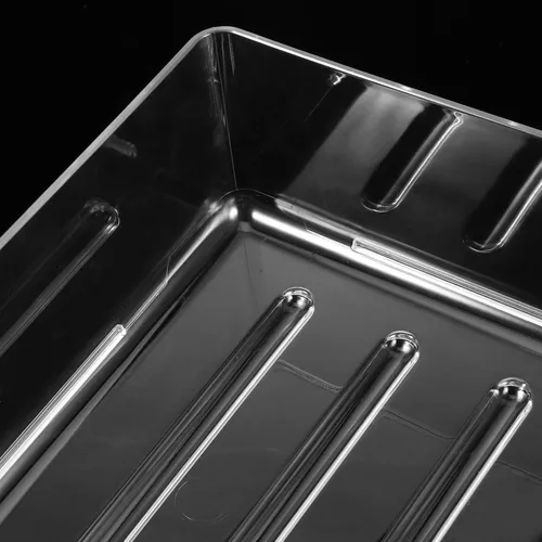 Vista 8 de PartyKindom Bandeja organizadora de escritorio, apilable, clasificador de papel de oficina, material para mascotas, ahorro de espacio