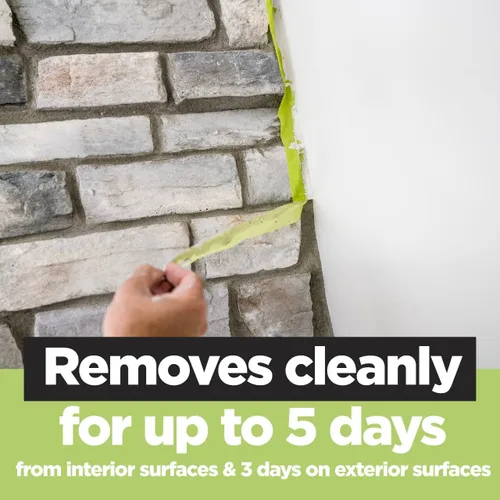 Vista 5 de Cinta adhesiva de 3M, 2060, para superficies de difícil adherencia, Verde, 2060-1A, 0 volts