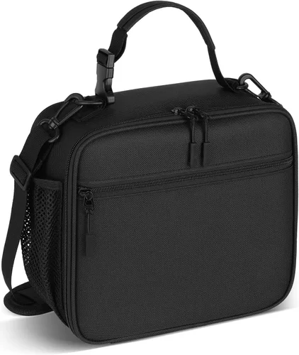 Lonchera infantil para niñas y niños, bolsa de almuerzo aislada