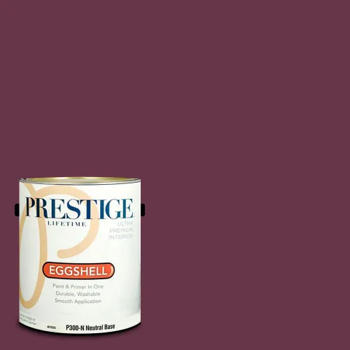 Vista 3 de Prestige Paints Pintura exterior e imprimación en uno, 1 galón, plano, coincidencia comparable de Valspar* Amber Rose*