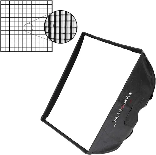 Vista 19 de Fotodiox Caja de luz Pro de 32 x 48 para estudio estroboscópico/flash con difusor suave y anillo de velocidad universal (3 a 6 pulgadas de diámetro)