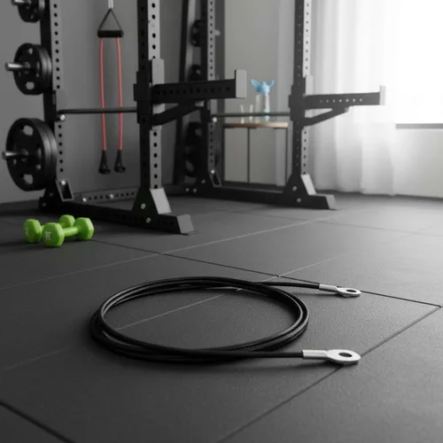 Vista 4 de predolo Gym Pulley Cable Resilient Coating Steel Wire Rope High Strength Fitness Pulley Cable