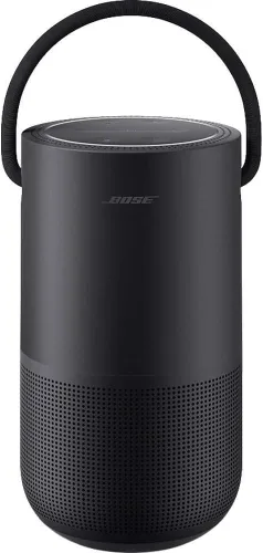 Bose Altavoz inteligente portátil: altavoz Bluetooth inalámbrico con control de voz Alexa integrado, color negro
