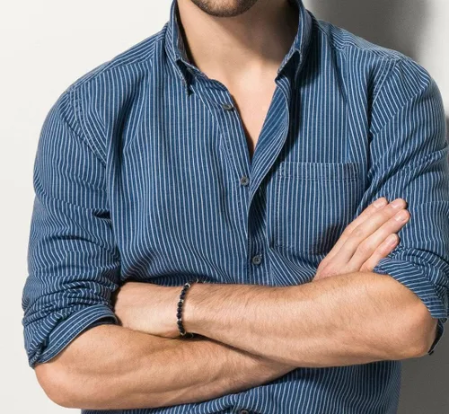 Vista 3 de GAVU Men's Stainless Steel Beaded Bracelet