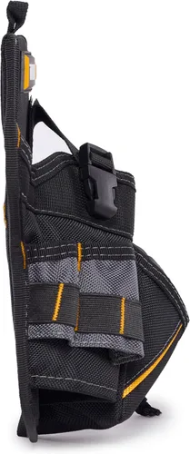 Vista 5 de ToughBuilt – Funda para taladro, funda para herramientas de servicio pesado, correa de seguridad ajustable, bolsillos para brocas y construcción