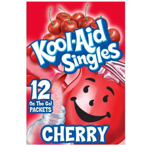 Vista 15 de Kool-Aid - Mezcla de bebida en polvo sin azúcar con sabor a cereza negra, sin cafeína, 0.13 onzas (paquete de 96)