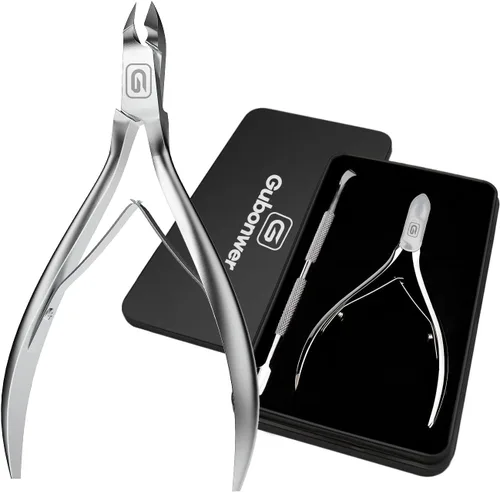 Vista 11 de Cortacutículas de 3/4 de pulgada, cortadores de cutículas extremadamente afilados, tijeras de acero inoxidable, cortador, removedor, herramienta