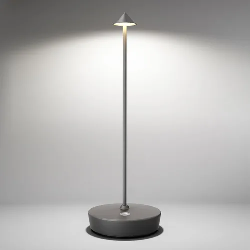 Vista 8 de Lámparas de mesa inalámbricas recargables, 6000 mAh, funciona con pilas, lámpara de escritorio LED para exteriores, impermeable, portátil, táctil