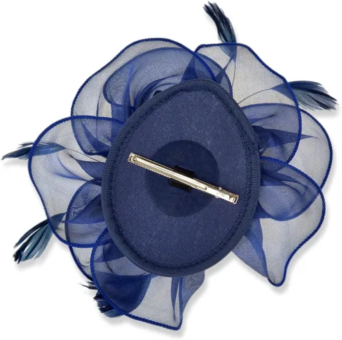 Vista 5 de DRESHOW Fascinators Hat Tea Party Headwear Ribbons Feathers on a Headband and a Clip for Women