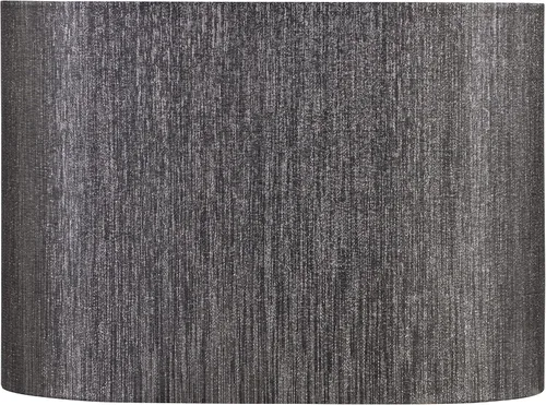 Vista 3 de Aspen Creative 37003 Pantalla de lámpara de araña ovalada contemporánea con forma de araña en gris plateado oscuro, 15 1/2 pulgadas de ancho