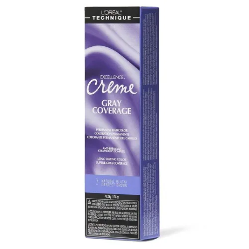 Vista 17 de L'Oréal Technique Excellence Crème Permanent Hair Color - Long-Lasting Hair Dye, Rich Formula With No-Drip Application, Superb Gray Coverage