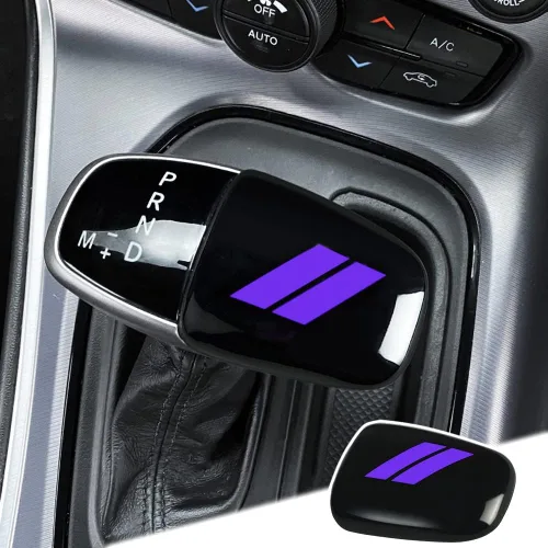 Vista 9 de auovo Perilla de palanca de cambios para accesorios Charger Challenger 2015-2023 / Durango 2016-2024, cubierta de palanca de cambios de decoración