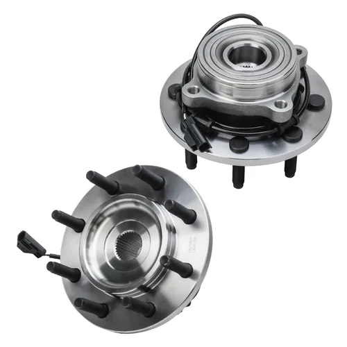 Vista 13 de Detroit Axle - Kit de cubo de rodamiento de rueda delantera FWD 2 piezas para Hyundai 2012-2017 Accent, cojinete de rueda de montaje de cubo