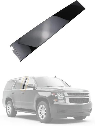Vista 9 de Flecto Moldura de puerta, panel de moldura de puerta, lado del conductor (izquierdo), compatible con Ford Explorer 2011-2019, teclado de entrada sin