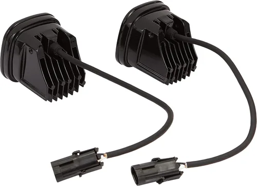 Vista 2 de Baja Designs, 497805, luz LED, Squadron Pro, negro, esquina ancha, par