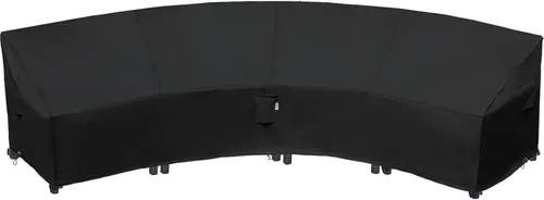 Vista 51 de Funda de sofá modular de alta resistencia para exteriores, tejido 600D 100 % impermeable, para muebles de patio