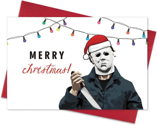 Vista 8 de Ogeby Tarjeta de Navidad Divertida de Perro con Sobres, Regalos de Navidad Atrevidos para Amantes de los Perros, Ideas de Regalos de Navidad