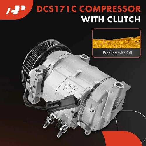 Vista 3 de A-Premium Compresor de A/C con embrague compatible con Chrysler 300 2007-2010, Dodge Charger Challenger 2009-2010, Magnum 2007-2008, 3.5L 4.0L