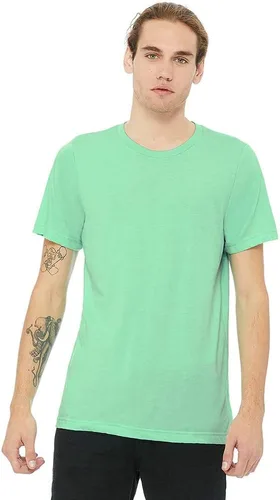 Vista 4 de Lona Hombres 3.4 oz Triblend T-Shirt CHARCOAL TRIBLEND 3413C