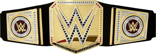 Vista 5 de Mattel Título del campeonato de la WWE, campeón intercontinental, accesorio de cinturón de tamaño infantil para juegos de roles y disfraces, más