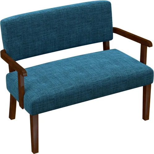 Vista 11 de FAGAGA Silla decorativa, sillas de sala de estar de gran tamaño con asiento suave y reposabrazos para salas de estar y comedor