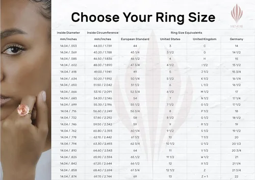 Vista 7 de Feminine Ring - Lovely Rose Quartz Ring in Sterling Silver - Classy 925 Sterling Silver Rings for Women - Handmade by Artisan - Sizes 3 to 12.5