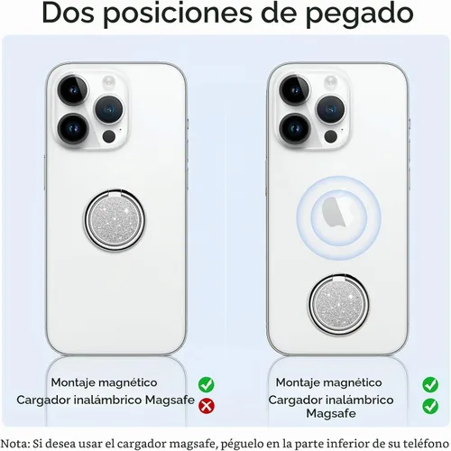 Vista 4 de Syncwire Soporte de anillo para teléfono celular, soporte de anillo de dedo