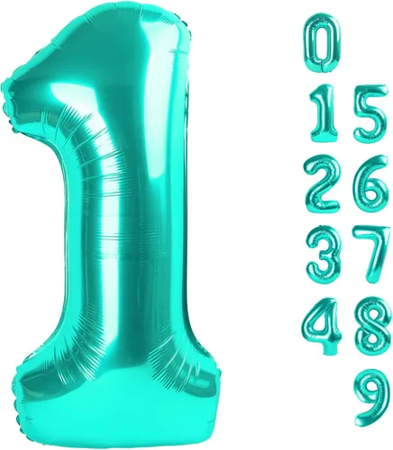 Vista 433 de Globos de números 0 de 40 pulgadas, globos negros de números para números 10, 20, 30, 40, 50, 60, 70, 80, 90, 100, globos de números 10, 20, 30, 40