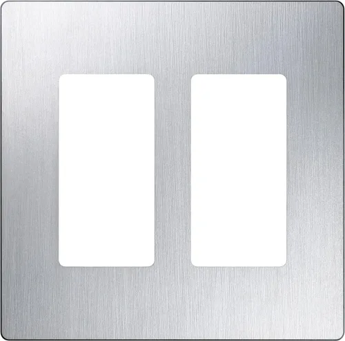 Vista 27 de Lutron Claro - Placa de cubierta para interruptor de luz, placa de pared de 2 posiciones, para interruptores de luz decorativos, cubierta
