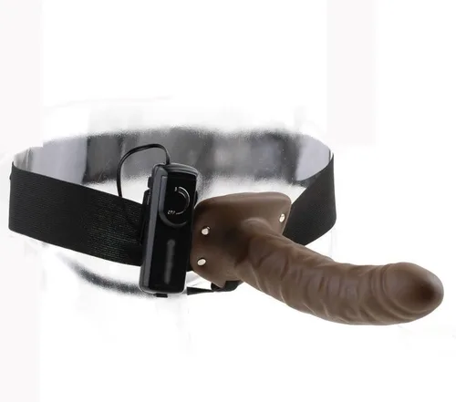 Vista 2 de [WALLER PAA] Vibración Masculino Hombres Hueco Correa En Negro Polla Consolador Pene PPA Protésico Pene