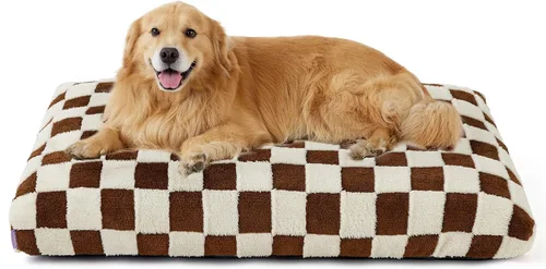 Vista 17 de LE SURE - Cama pequeña para perro con espuma triturada gruesa, cama para interiores con funda afelpada extraíble y base antideslizante, verde