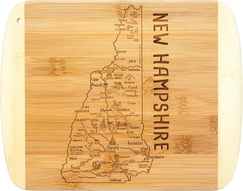 Vista 56 de Totally Bamboo A Slice of Life Alabama State Tabla de servir y cortar, 11 x 8.75 pulgadas