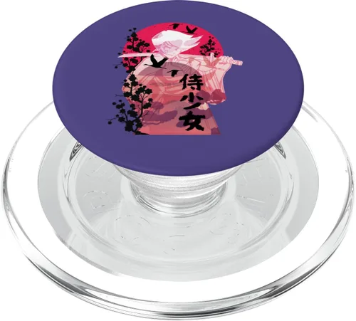 Vista 7 de Anime Girl. Mercancía de anime. Estilo japonés Otaku PopSockets de anime japonés intercambiables PopGrip