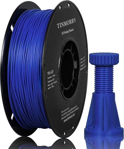 Vista 21 de TINMORRY PA6-CF - Filamento de nailon de fibra de bajo carbono de 0.07 in Pa6-cf-negro