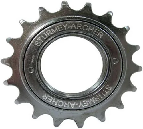 Vista 2 de SunRace Rueda libre de 19 dientes para cadena, cromada, 1/2 x 3/32 pulgadas