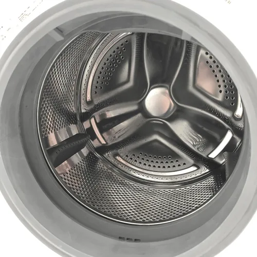 Vista 5 de Lavadora compacta West Bend de carga frontal con 15 ciclos de lavado, pantalla LED, puerta transparente, diseño apilable y que ahorra espacio