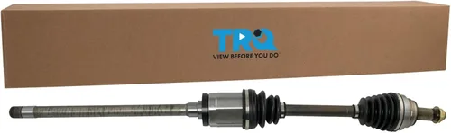 Vista 209 de TRQ Conjunto de eje CV del lado del pasajero delantero compatible con tracción delantera Nissan Murano 2009-2014