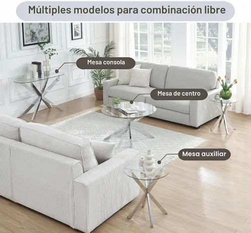 Vista 7 de Moderna mesa consola ovalada de vidrio, mesa de sofá estrecha para entrada, entrada, sala de estar, vestíbulo, pasillo, oficina, 45 pulgadas de Negro