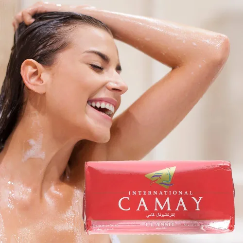 Vista 4 de Camay Classic Bar Soap - Jabón hidratante Camay clásico, jabón corporal Camay suave perfumado, barras de baño de 4 onzas (12 barras)